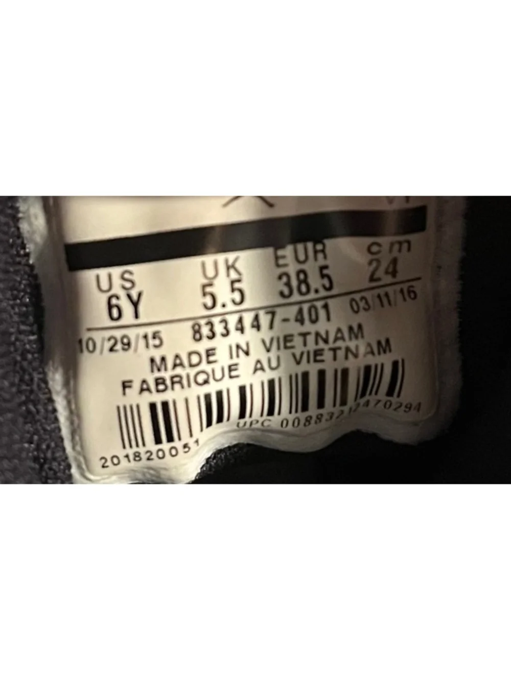 Jordan 9 Retro Low Pantone Sneakers Size 6Y